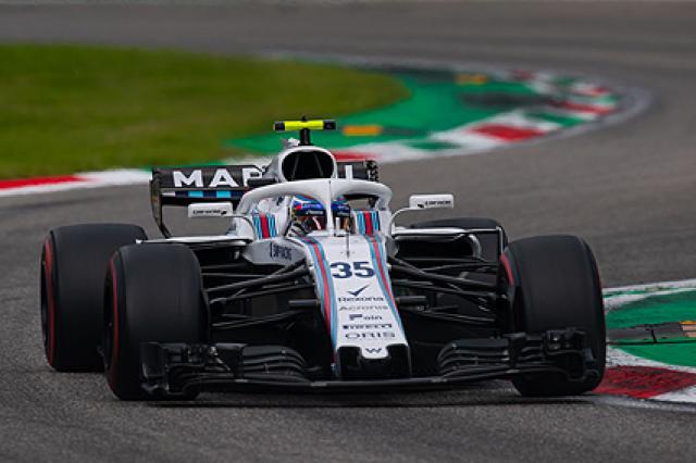 Williams F1 Italian Gp Double Points Finish For Williams Martini